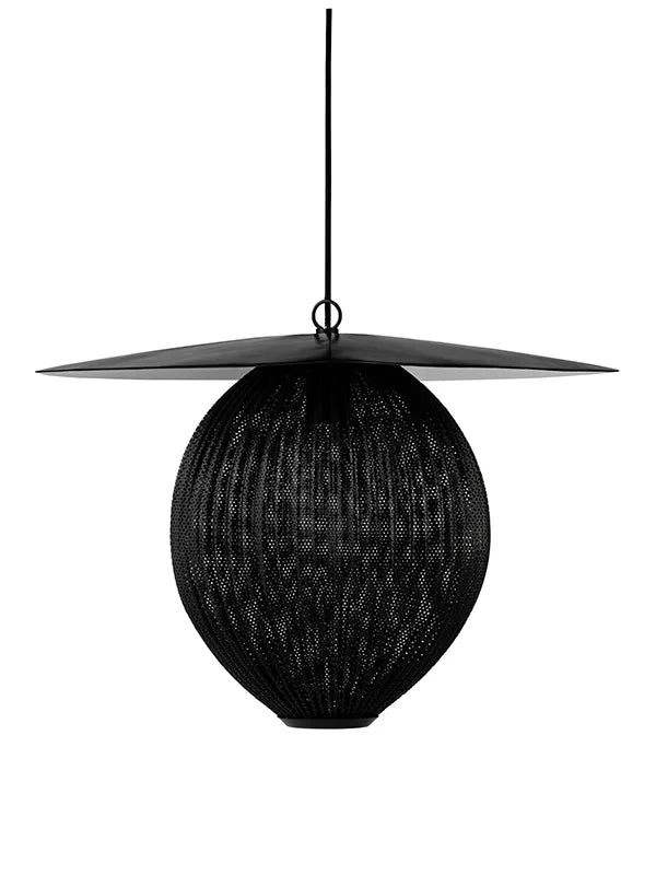Satellite Pendelleuchte von GUBI - Large / Soft Black - Jacobsen Plus