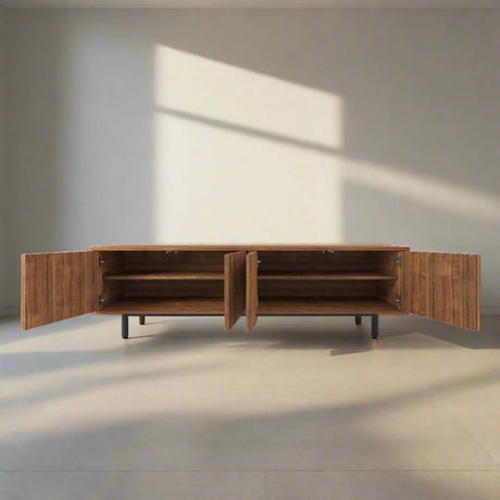 Seiton Kabin, niedrig, Walnuss von Stellar Works - 2 - Jacobsen Plus