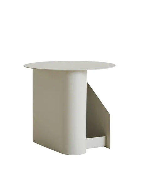 Sentrum Side Table von Woud - Warmgrau - Jacobsen Plus