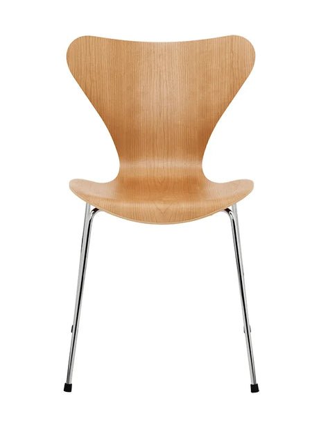 3107 Serie 7 Stuhl, Naturfurnier von Arne Jacobsen - Kirsche - Jacobsen Plus