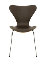3107 Serie 7 Stuhl, Naturfurnier von Arne Jacobsen - Dunkel gebeizte Eiche - Jacobsen Plus