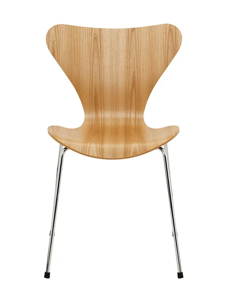 3107 Serie 7 Stuhl, Naturfurnier von Arne Jacobsen - Ulme - Jacobsen Plus