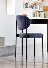 Serie 430 spisestol, sort af Verner Panton - 2 - Jacobsen Plus