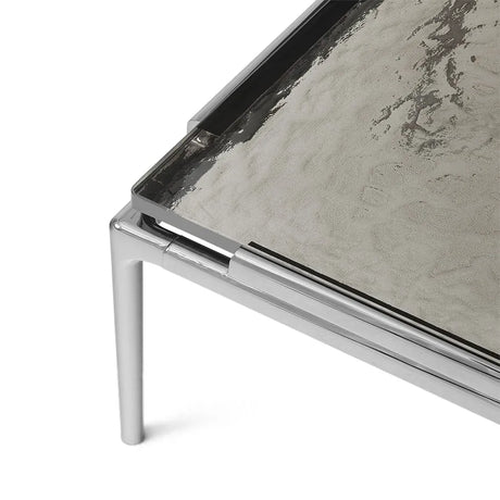 Sett LN11 Beistelltisch, smoked Glas/ dark chrome von &Tradition - 4 - Jacobsen Plus