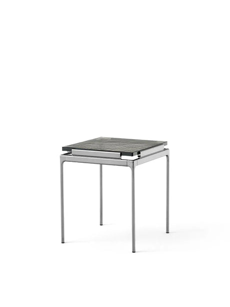 Sett LN11 Sidebord, smoked glass/ dark chrome fra &Tradition - 1 - Jacobsen Plus