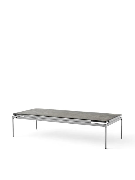 Sett LN12 Sofabord, smoked glass / dark chrome fra &Tradition - 1 - Jacobsen Plus