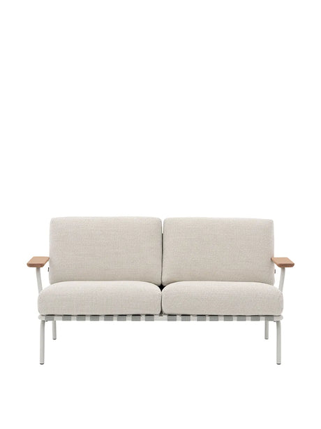 Settle Outdoor Sofa, 2-Sitzer von Muuto - Dunkelgrün - Jacobsen Plus