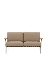 Settle Outdoor Sofa, 2-Sitzer von Muuto - Taupe - Jacobsen Plus