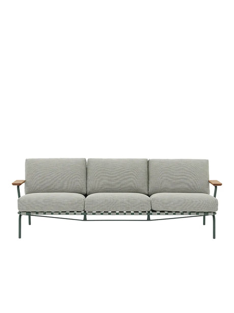 Settle Outdoor Sofa, 3-seater fra Muuto - Dark green - Jacobsen Plus