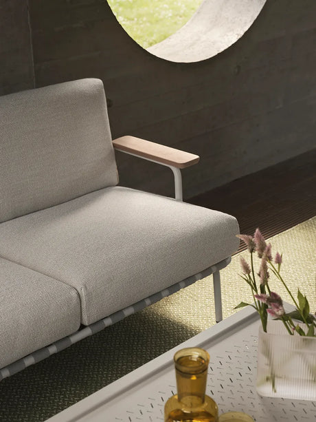 Settle Outdoor Sofa, 3-Sitzer von Muuto - Dunkelgrün - Jacobsen Plus