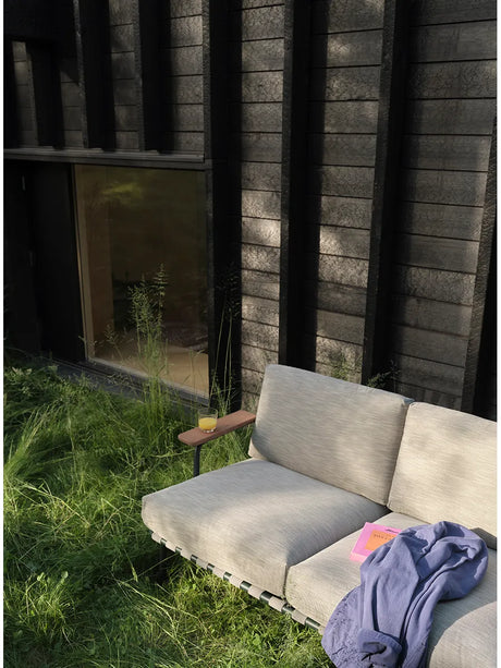 Settle Outdoor Sofa, 3-Sitzer von Muuto - Dunkelgrün - Jacobsen Plus