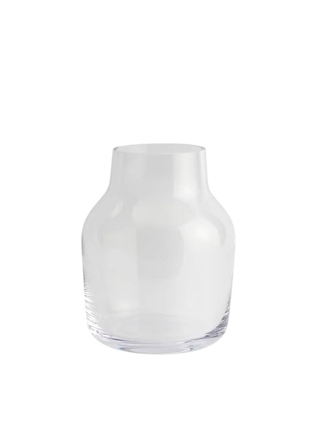 Silent Vase, Ø 15 cm von Muuto - Klar - Jacobsen Plus