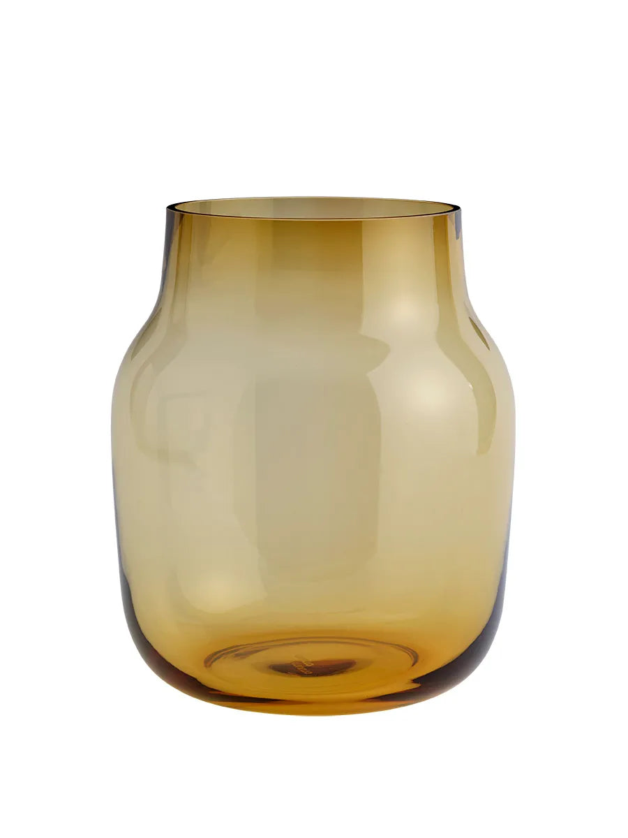 Silent Vase, Ø 20 cm fra Muuto - Burnt orange - Jacobsen Plus