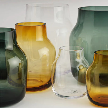 Silent Vase, Ø 15 cm von Muuto - Klar - Jacobsen Plus