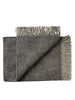 Fanø Decke, slate black von Silkeborg Uldspinderi