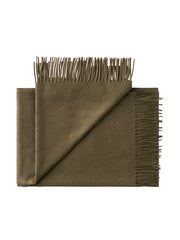 Lima Decke, seaweed green von Silkeborg Uldspinderi