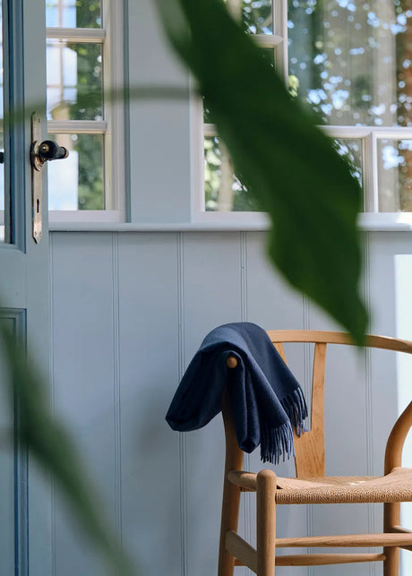 Season Decke, midnight von Silkeborg Uldspinderi - 2 - Jacobsen Plus