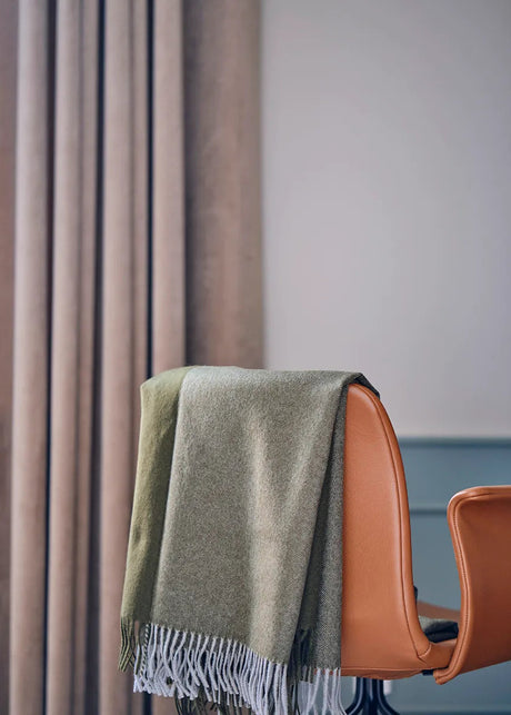 Secret Plaid, moss/seaweed von Silkeborg Uldspinderi - 2 - Jacobsen Plus