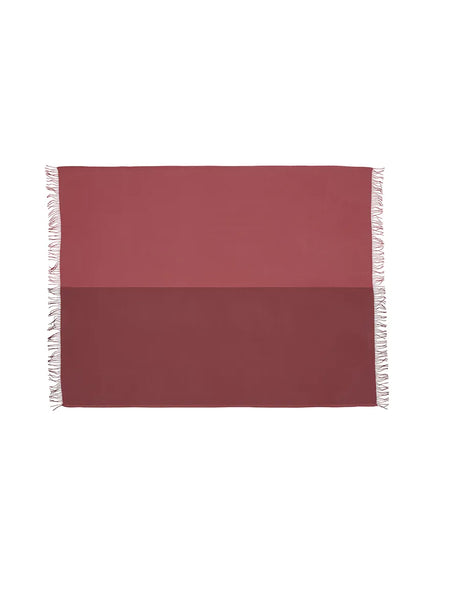 Secret Plaid, beetroot/rhubarb von Silkeborg Uldspinderi - 4 - Jacobsen Plus