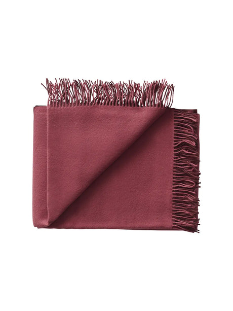 Secret Plaid, beetroot/rhubarb von Silkeborg Uldspinderi - 1 - Jacobsen Plus