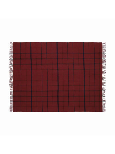 Warp & Weft Decke, beetroot/midnight von Silkeborg Uldspinderi - 4 - Jacobsen Plus