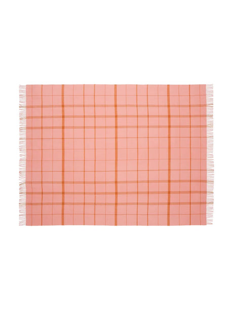 Warp & Weft Decke, coral/amber von Silkeborg Uldspinderi - 5 - Jacobsen Plus