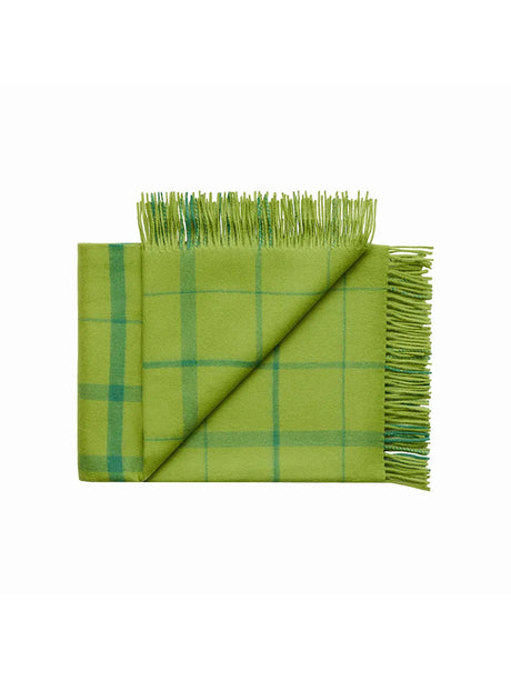 Warp & Weft Decke, lime/grass von Silkeborg Uldspinderi - 1 - Jacobsen Plus