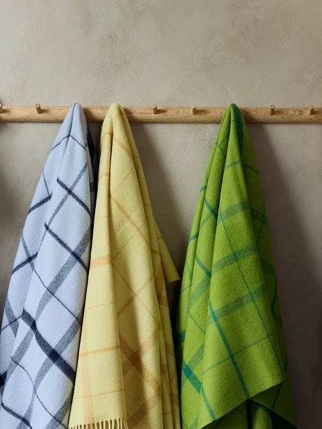 Warp & Weft Decke, lime/grass von Silkeborg Uldspinderi - 4 - Jacobsen Plus