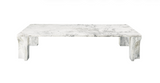 Gubi Doric Sofabord, 140x80 cm - Stormy Gray Marble - Jacobsen Plus