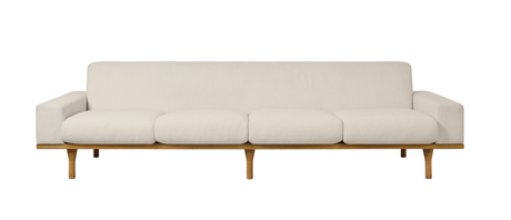Gubi SW50 4-Sitzer-Sofa - Jacobsen Plus
