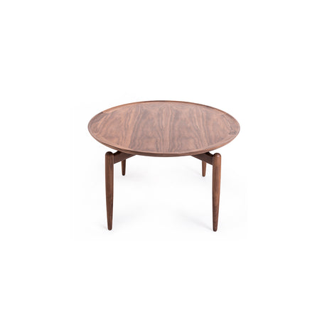 Slow Oval Couchtisch, Walnuss von Stellar Works - 2 - Jacobsen Plus