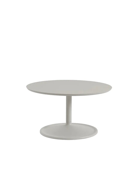 Soft Coffee Table, Ø75 von Muuto - Beige Green Laminat - Jacobsen Plus