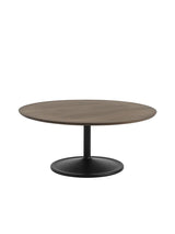 Soft Coffee Table, Ø95 fra Muuto - Dark Oiled Oak - Jacobsen Plus