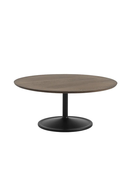 Soft Coffee Table, Ø95 von Muuto - Beige Green Laminat - Jacobsen Plus