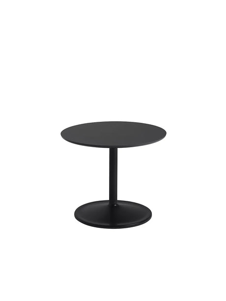 Soft Side Table, Ø48/H40 von Muuto - Schwarzes Nanolaminat - Jacobsen Plus