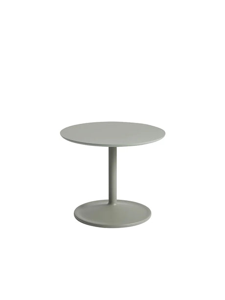 Soft Side Table, Ø48/H40 von Muuto - Dusty Green Laminat - Jacobsen Plus