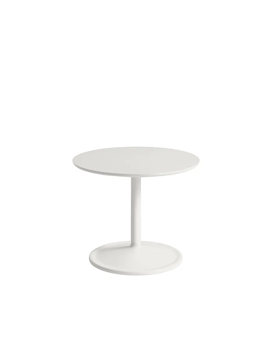 Soft Side Table, Ø48/H40 fra Muuto - Off White Linoleum - Jacobsen Plus