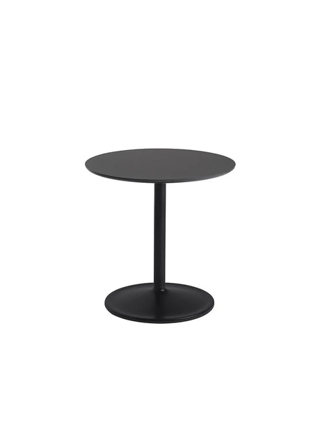 Soft Side Table, Ø48/H48 von Muuto - Schwarzes Nanolaminat - Jacobsen Plus