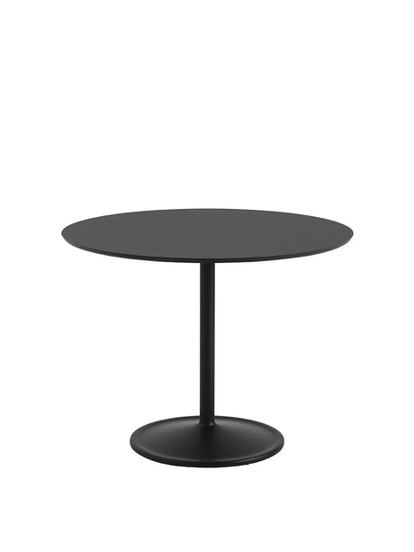 Soft Table, Ø95 von Muuto - Schwarzes Nanolaminat - Jacobsen Plus