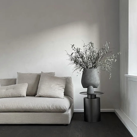 Sphere Vase Square - big, coffee von 101 Copenhagen - 3 - Jacobsen Plus