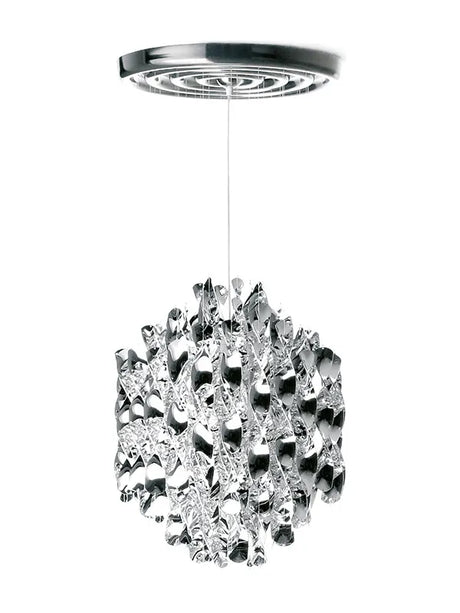 Spiral SP1 Hängelampe von Verner Panton - Silber - Jacobsen Plus