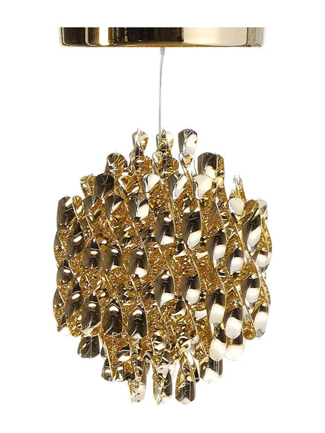 Spiral SP1 Hängelampe von Verner Panton - Gold - Jacobsen Plus