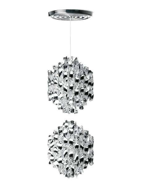 Spiral SP2 Hängelampe von Verner Panton - Silber - Jacobsen Plus