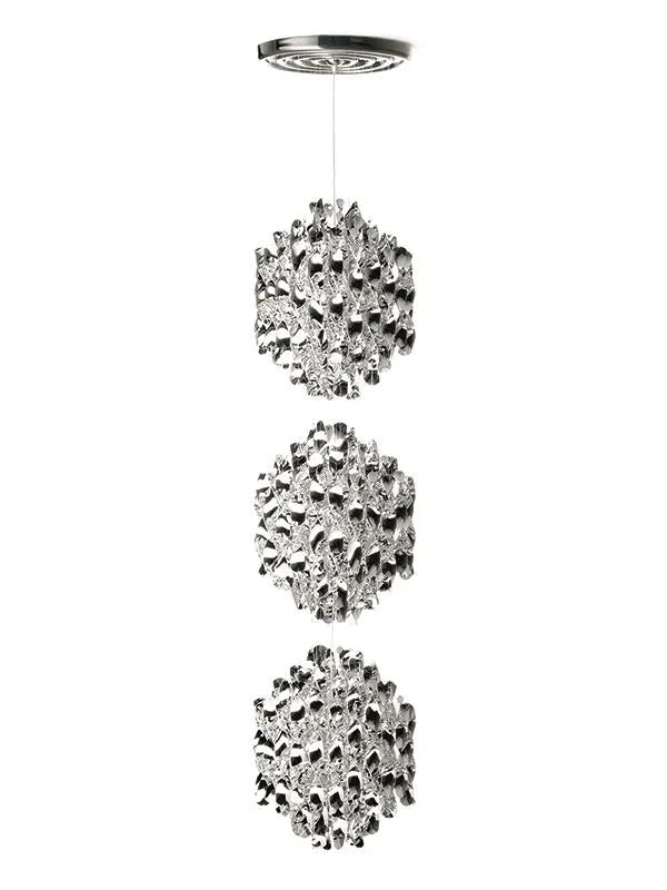 Spiral SP3 hængelampe af Verner Panton - Sølv - Jacobsen Plus