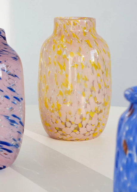 Splash Vase, Round light pink and yellow fra Hay - 2 - Jacobsen Plus