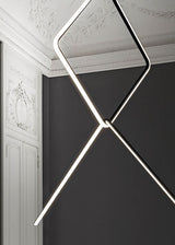 Arrangements 2, Square L / Broken Line inkl. Baldachin von Flos - 2 - Jacobsen Plus