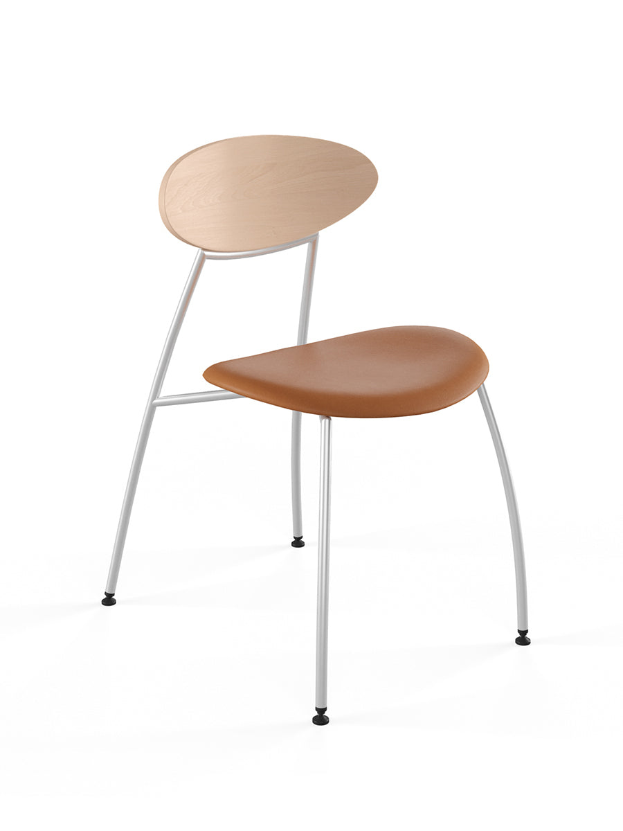 Stone Stuhl, cognac Leder von Naver Collection
