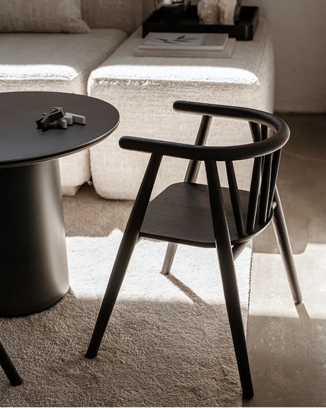 Storm Kinderstuhl, schwarzlackierte Eiche von Oaklings - 5 - Jacobsen Plus
