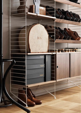 Skab m. Skydelåger fra String - 2 - Jacobsen Plus