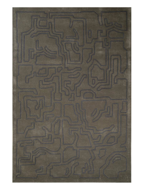 Structures 2.0 Teppich, Arctic Green von Massimo - 170 x 240 cm - Jacobsen Plus